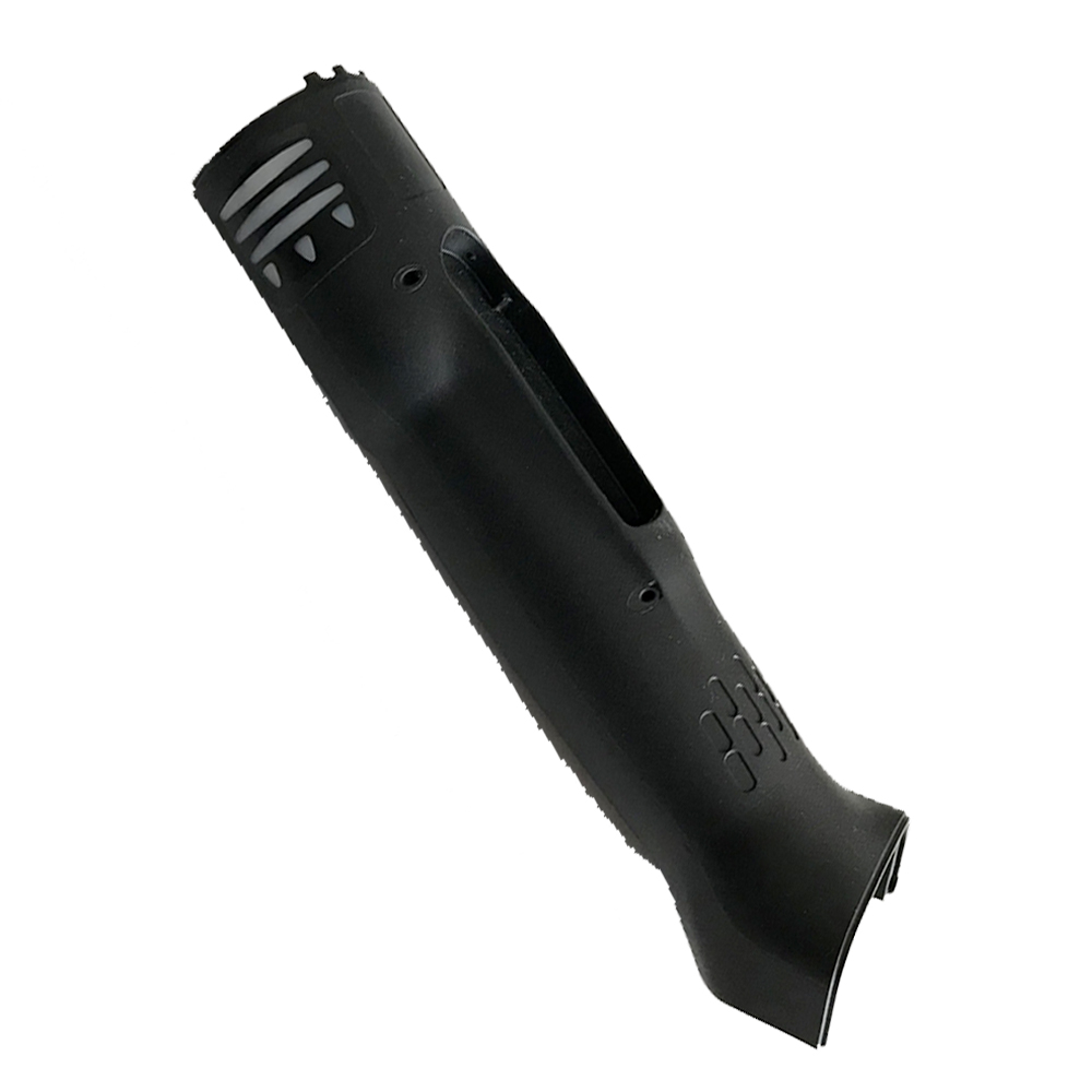 manche-precis-plastic Poignée ergonomique noire en plastique surmoulé