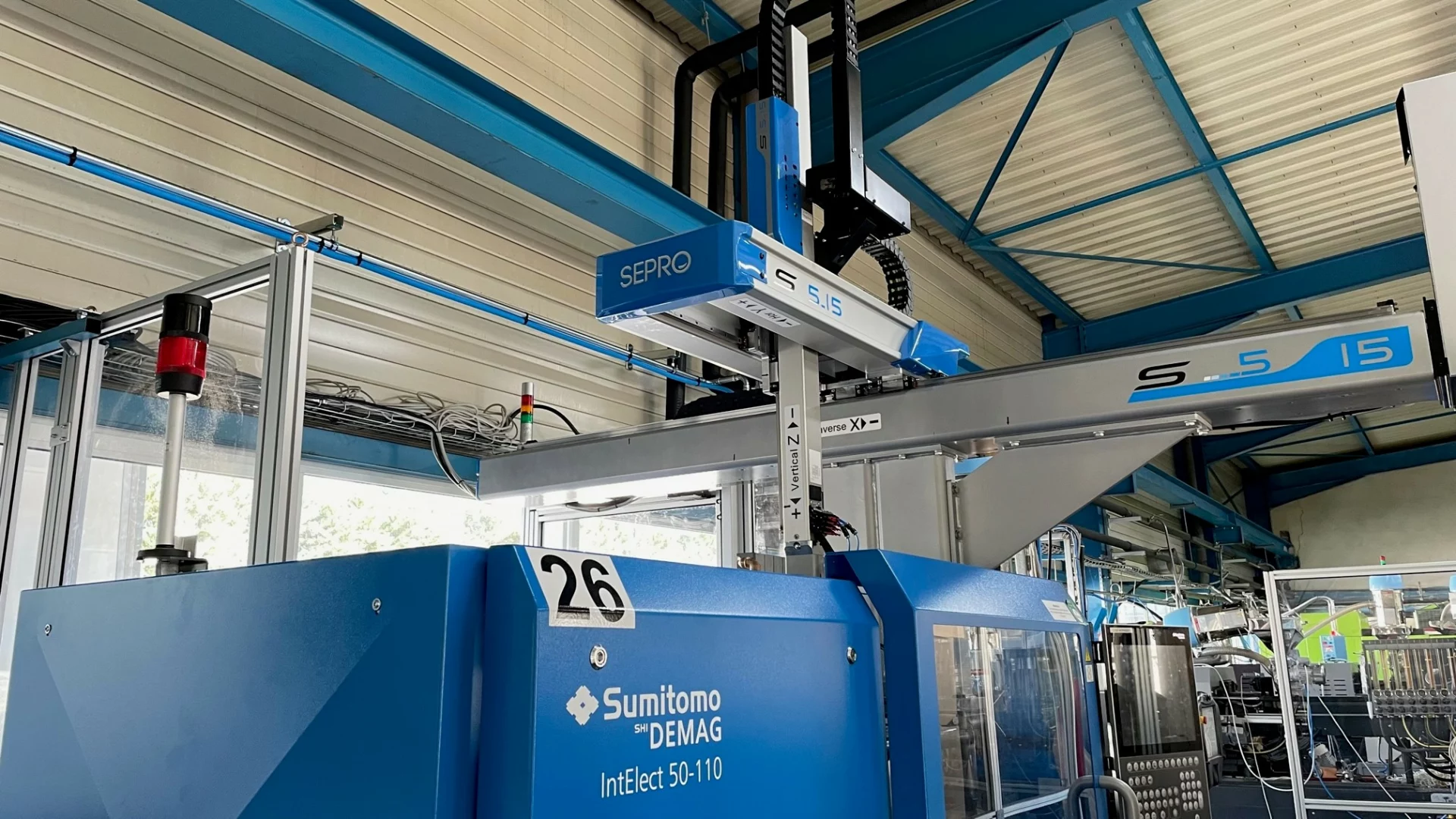 Nouveau robot chez Précis Plastic Injection
