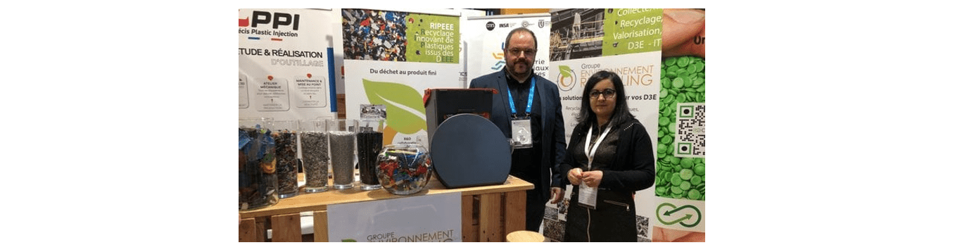 Stand du projet RIPEEE 2 d'économie circulaire auquel participe PPI